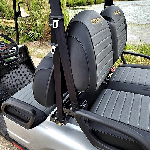 48V Electric Golf Cart 4 Seater Silver Renegade X Edition Utility Golf UTV