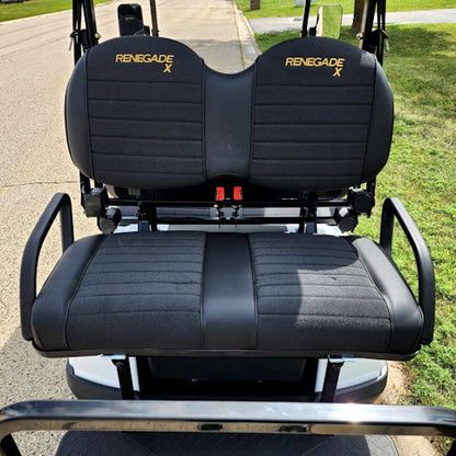 48V Electric Golf Cart 4 Seater Blue Renegade X Edition Utility Golf UTV