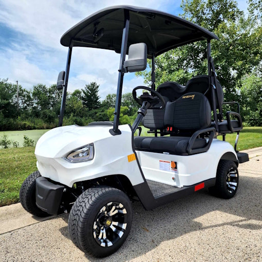 48V Electric Golf Cart 4 Seater Blue Renegade X Edition Utility Golf UTV