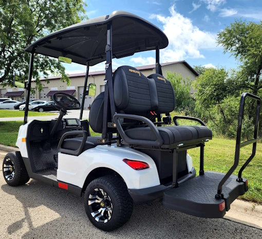 48V Electric Golf Cart 4 Seater Blue Renegade X Edition Utility Golf UTV