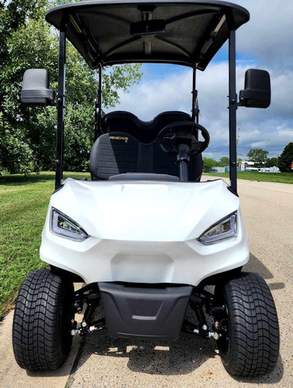 48V Electric Golf Cart 4 Seater Blue Renegade X Edition Utility Golf UTV