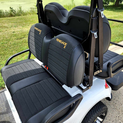48V Electric Golf Cart 4 Seater Blue Renegade X Edition Utility Golf UTV
