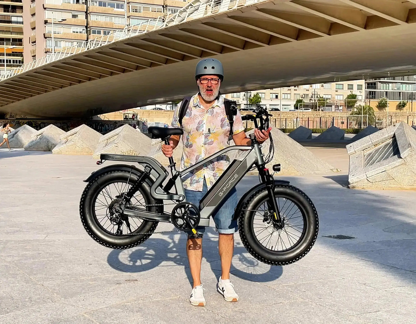 G-FORCE RS Full Suspension Fat Tire 48V  750W 60-100 Mile Range Electric Bike with Dual Hydraulic Brakes - 100% Financing Available!
