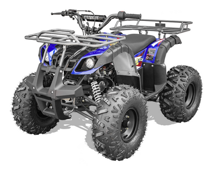 Vitacci Rider 9 Utility, 125cc, Automatic with reverse, Electric start, Throttle Control, Youth Mid-Size For Kid 12-Year-old and Up Utility ATV