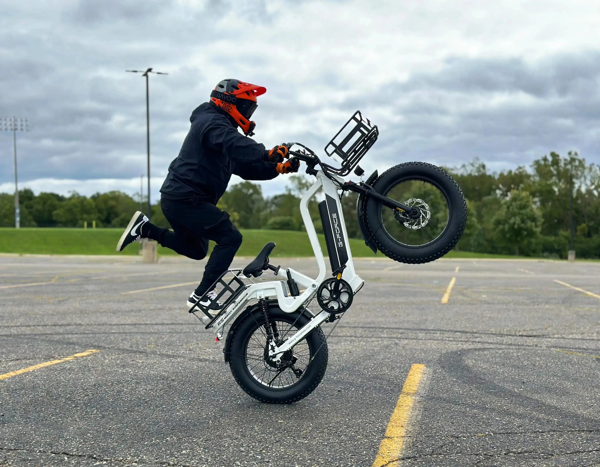 G-FORCE RS ST 750W Full Suspension Fat Tire 48V 750W 60-100 Mile Range Electric Bike with Dual Hydraulic Brakes - 100% Financing Available!