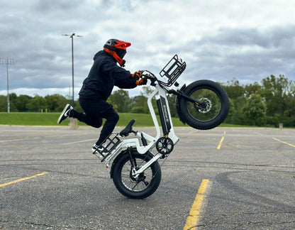 G-FORCE RS ST 750W Full Suspension Fat Tire 48V 750W 60-100 Mile Range Electric Bike with Dual Hydraulic Brakes - 100% Financing Available!