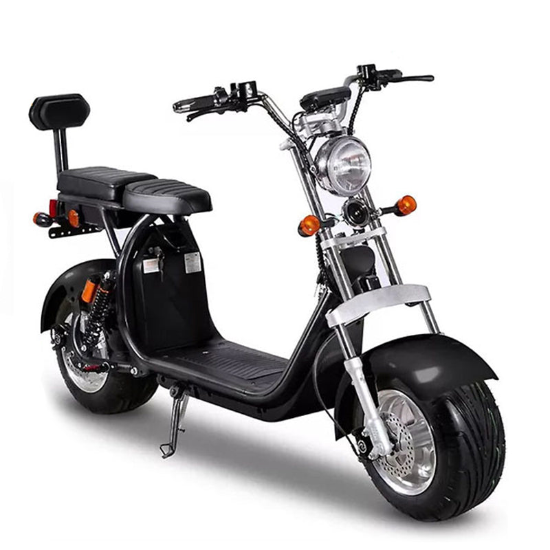 SoverSky SL1.0P Fat Tire Chopper Scooter | 2000W 60V Dual Battery