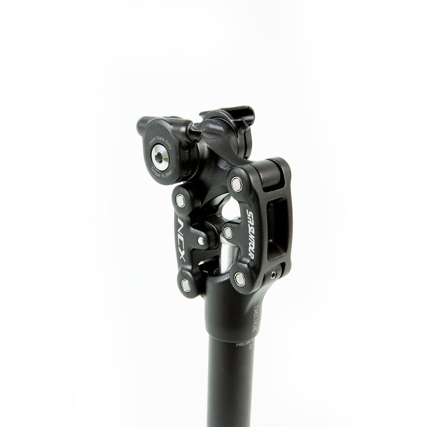 Eunorau | Bike Suspension Seatpost Aluminum Alloy Black | SS-NCX-272-BK