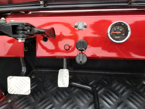 Mini Safari Jeep Mini Gas Golf Cart With 125cc Motor Lifted & Loaded - Jeep GR-2