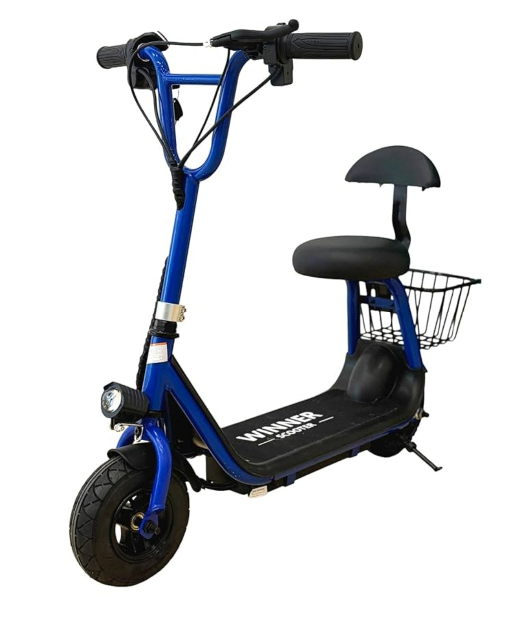 Winner Kids Electric Scooter With seat & pet Teddy Basket Age 4-8