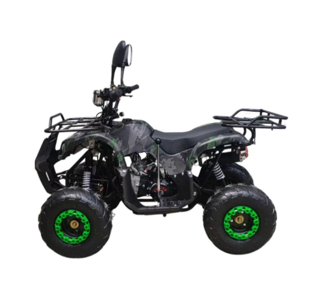 ATV Quad Off road 125CC Gas powered Automatic with Reverse Mode Warrior Bike - Age 8-14