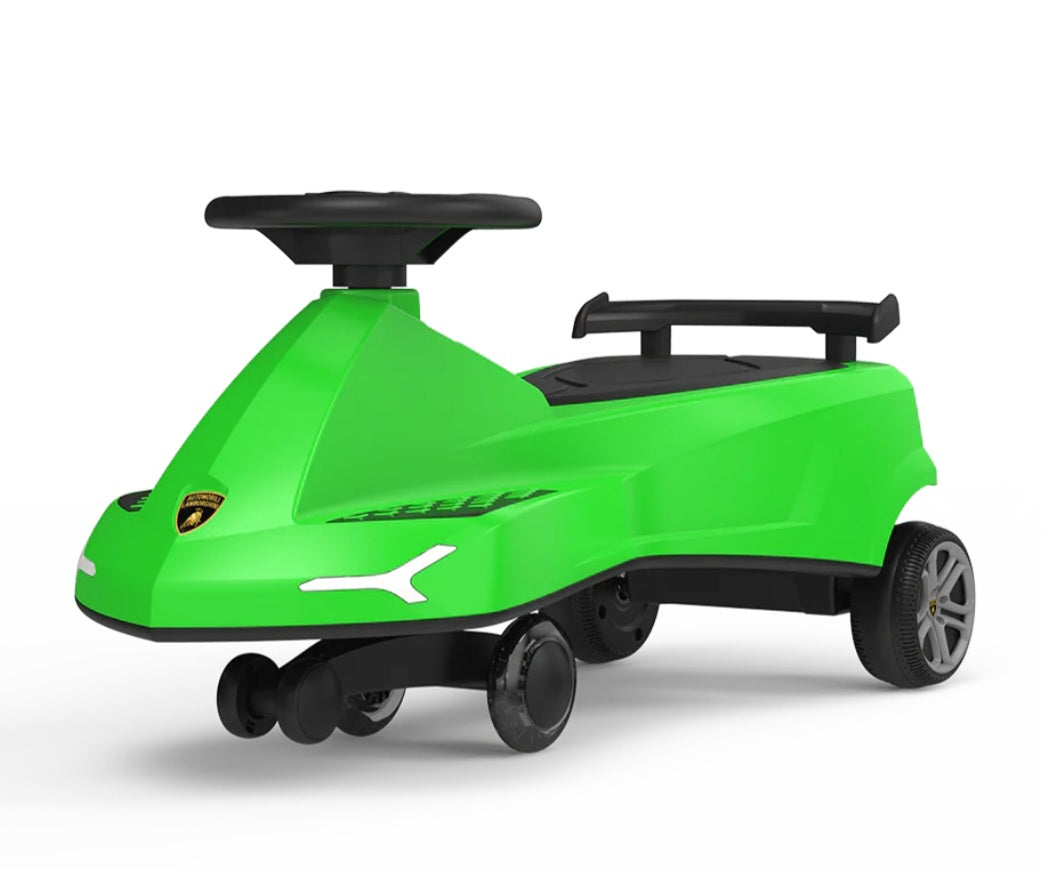 Kids Lamborghini Swing Car Ride on Age 3-5 unisex