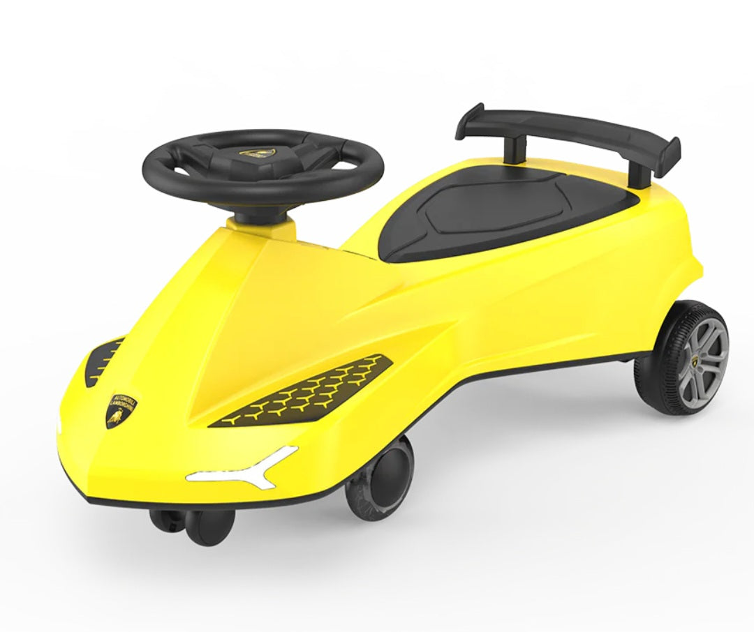 Kids Lamborghini Swing Car Ride on Age 3-5 unisex