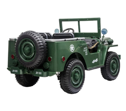 Kids Electric Mini Ride on Jeep with 03 Seats For Siblings joy Rides Age 3-7 Years