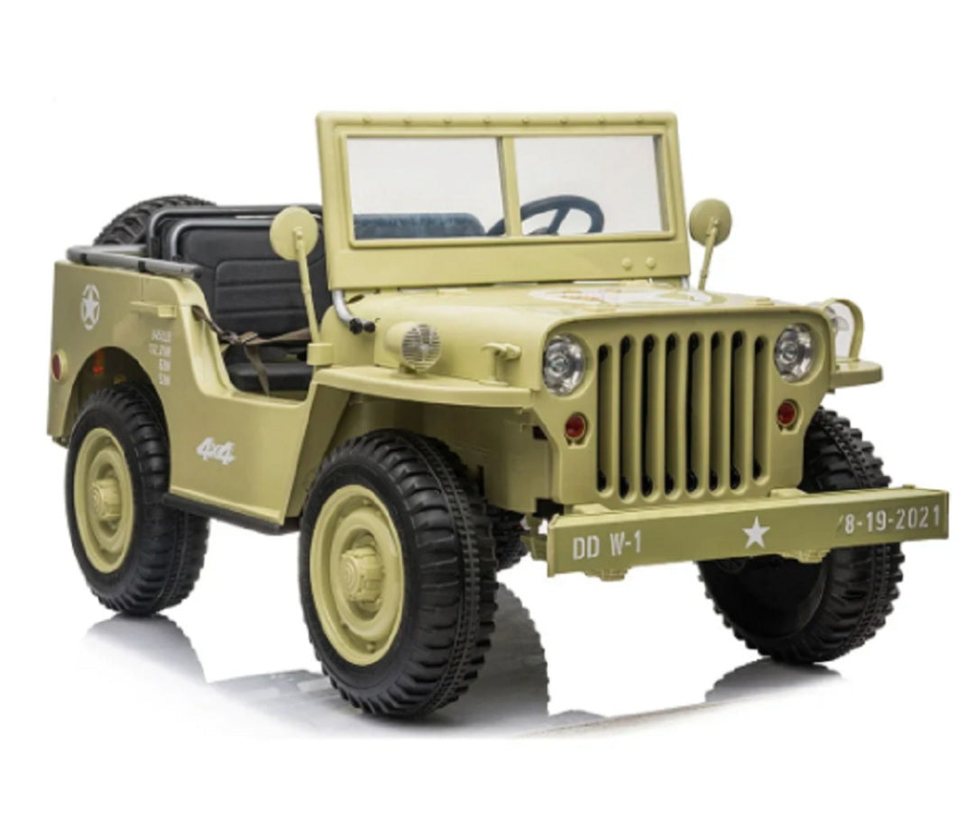 Kids Electric Mini Ride on Jeep with 03 Seats For Siblings joy Rides Age 3-7 Years