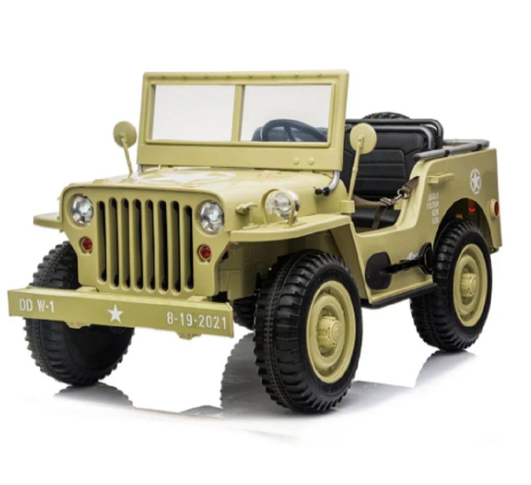 Kids Electric Mini Ride on Jeep with 03 Seats For Siblings joy Rides Age 3-7 Years