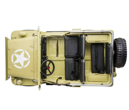 Kids Electric Mini Ride on Jeep with 03 Seats For Siblings joy Rides Age 3-7 Years