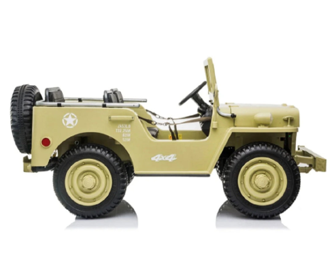Kids Electric Mini Ride on Jeep with 03 Seats For Siblings joy Rides Age 3-7 Years