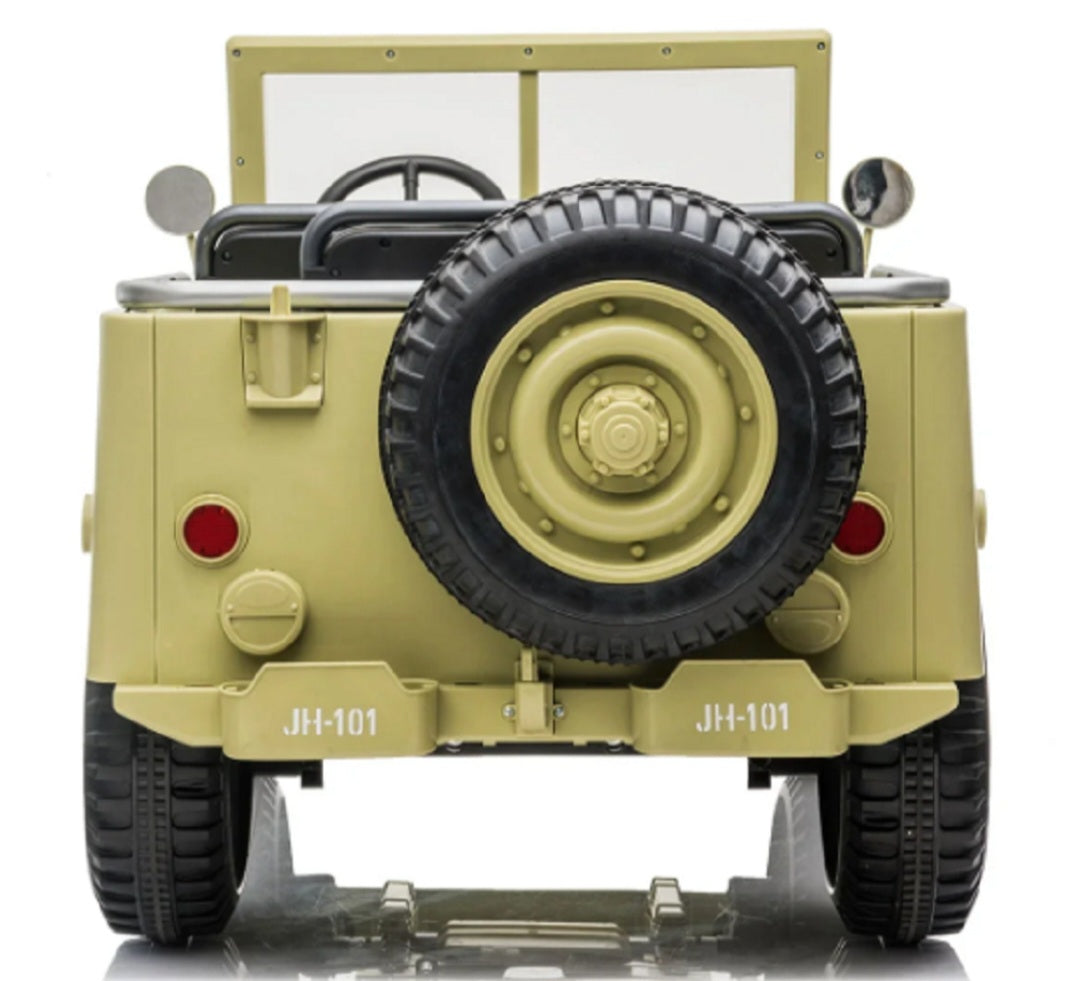 Kids Electric Mini Ride on Jeep with 03 Seats For Siblings joy Rides Age 3-7 Years