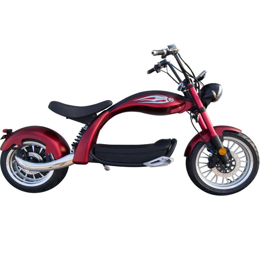 SoverSky | M5 Fat Tire Chopper Scooter | 2000W 60V 20Ah