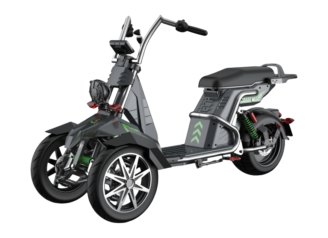 SoverSky T100 Electric Three-Wheel Trike 4000W 60V 50Ah - Private Property Use Only
