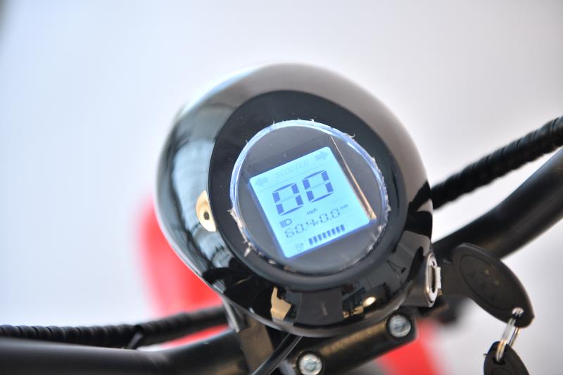 SoverSky X7 Electric Golf Course Scooter 2000W Fat Tire Black - Private Course Use Only