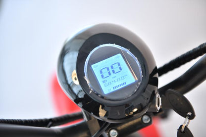 SoverSky X7 Electric Golf Course Scooter 2000W Fat Tire Black - Private Course Use Only