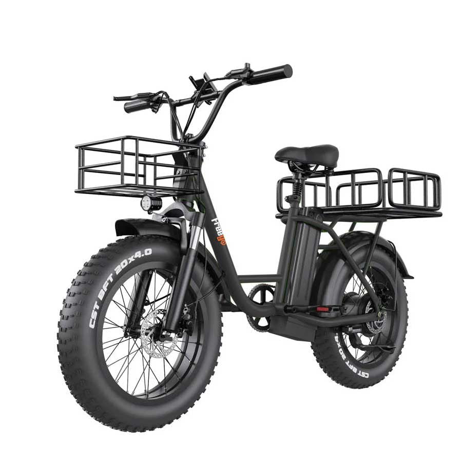 Freego | FB-20X Cargo E-Bike | 750W, 20x4 Fat Tire - 25Ah Battery Standard Version
