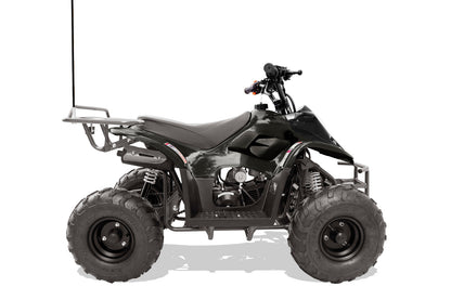 Trailmaster T110 Youth Sports ATV - 6" Wheels, Automatic Transmission, Electric Start, Throttle Limiter, LED Headlight
