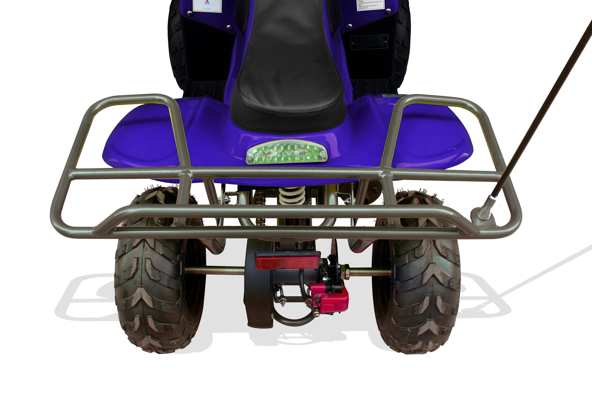 Trailmaster T110 Youth Sports ATV - 6" Wheels, Automatic Transmission, Electric Start, Throttle Limiter, LED Headlight