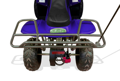 Trailmaster T110 Youth Sports ATV - 6" Wheels, Automatic Transmission, Electric Start, Throttle Limiter, LED Headlight