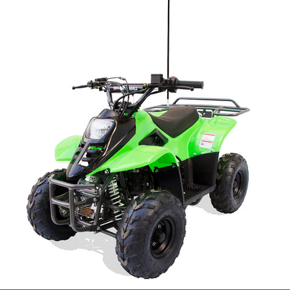 Trailmaster T110 Youth Sports ATV - 6" Wheels, Automatic Transmission, Electric Start, Throttle Limiter, LED Headlight