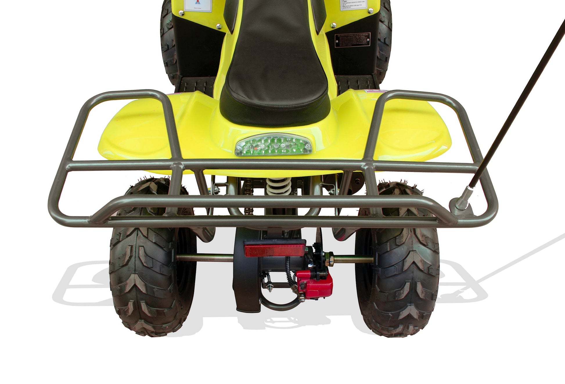 Trailmaster T110 Youth Sports ATV - 6" Wheels, Automatic Transmission, Electric Start, Throttle Limiter, LED Headlight