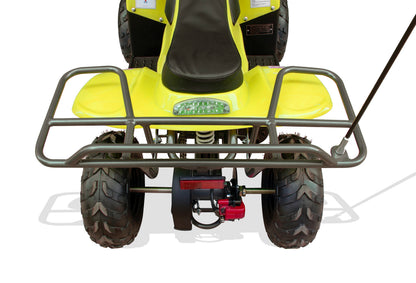 Trailmaster T110 Youth Sports ATV - 6" Wheels, Automatic Transmission, Electric Start, Throttle Limiter, LED Headlight