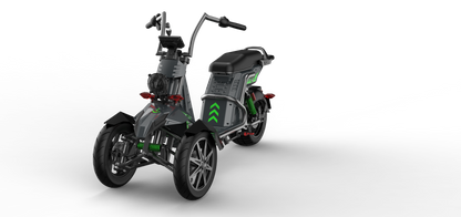 SoverSky T100 Electric Three-Wheel Trike 4000W 60V 50Ah - Private Property Use Only