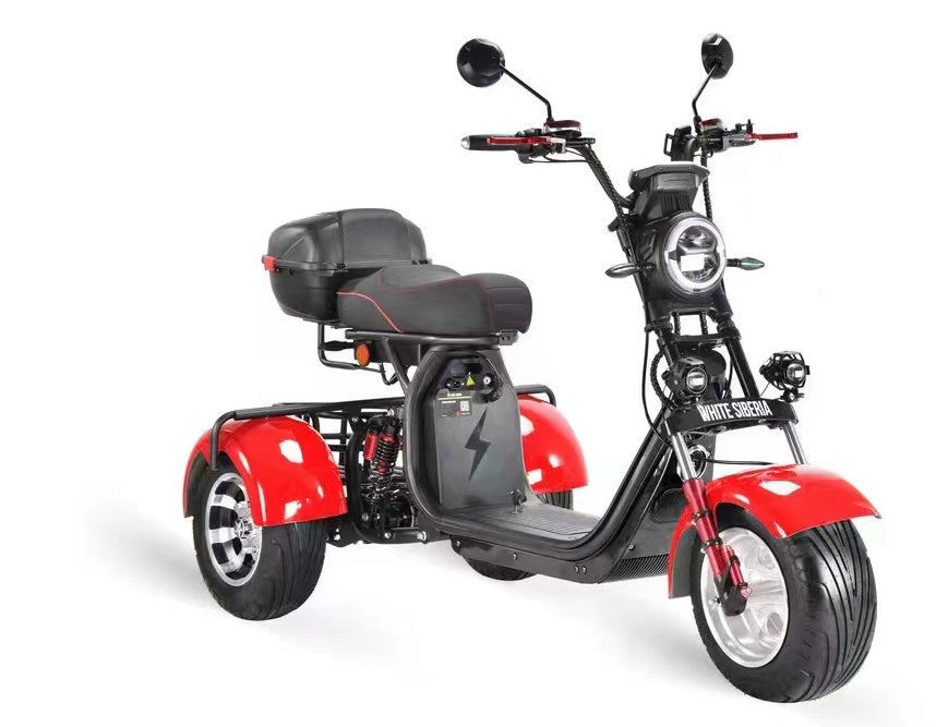 SoverSky T7.1/T7.2 Electric Trike | 2000W 60V Dual Battery