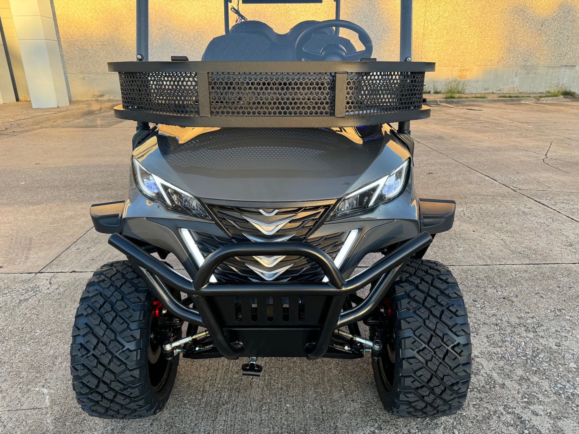 Trailmaster TBM X6 Off Road Golf Cart, Custom Rims, 10 inch LED Screen, Carbon Steel Frame, Radio, Bluetooth, Back Up Camera,