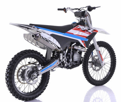 250cc 4-Stroke Dirt Bike with Electric & Kick Start & 21”/18” Off-Road Wheels - THUNDER 250