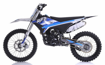 250cc 4-Stroke Dirt Bike with Electric & Kick Start & 21”/18” Off-Road Wheels - THUNDER 250