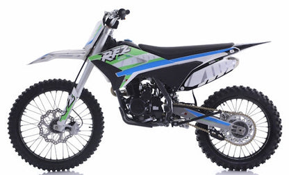 250cc 4-Stroke Dirt Bike with Electric & Kick Start & 21”/18” Off-Road Wheels - THUNDER 250