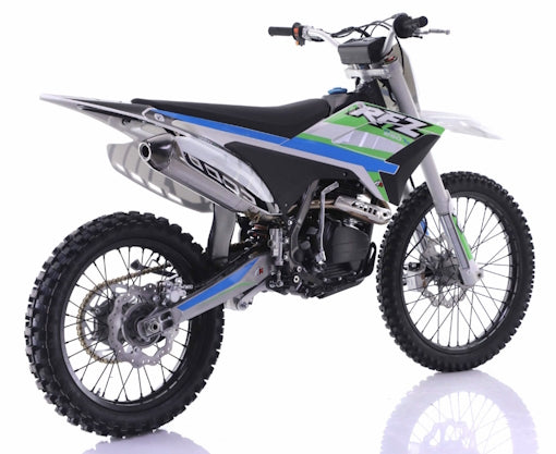 250cc 4-Stroke Dirt Bike with Electric & Kick Start & 21”/18” Off-Road Wheels - THUNDER 250