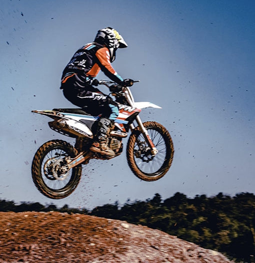 250cc 4-Stroke Dirt Bike with Electric & Kick Start & 21”/18” Off-Road Wheels - THUNDER 250