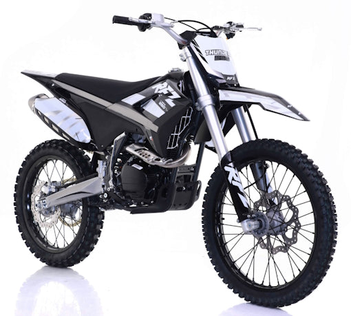 250cc 4-Stroke Dirt Bike with Electric & Kick Start & 21”/18” Off-Road Wheels - THUNDER 250