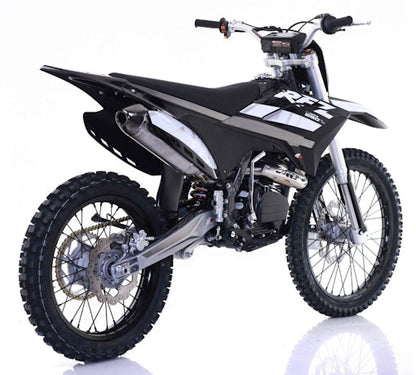 250cc 4-Stroke Dirt Bike with Electric & Kick Start & 21”/18” Off-Road Wheels - THUNDER 250