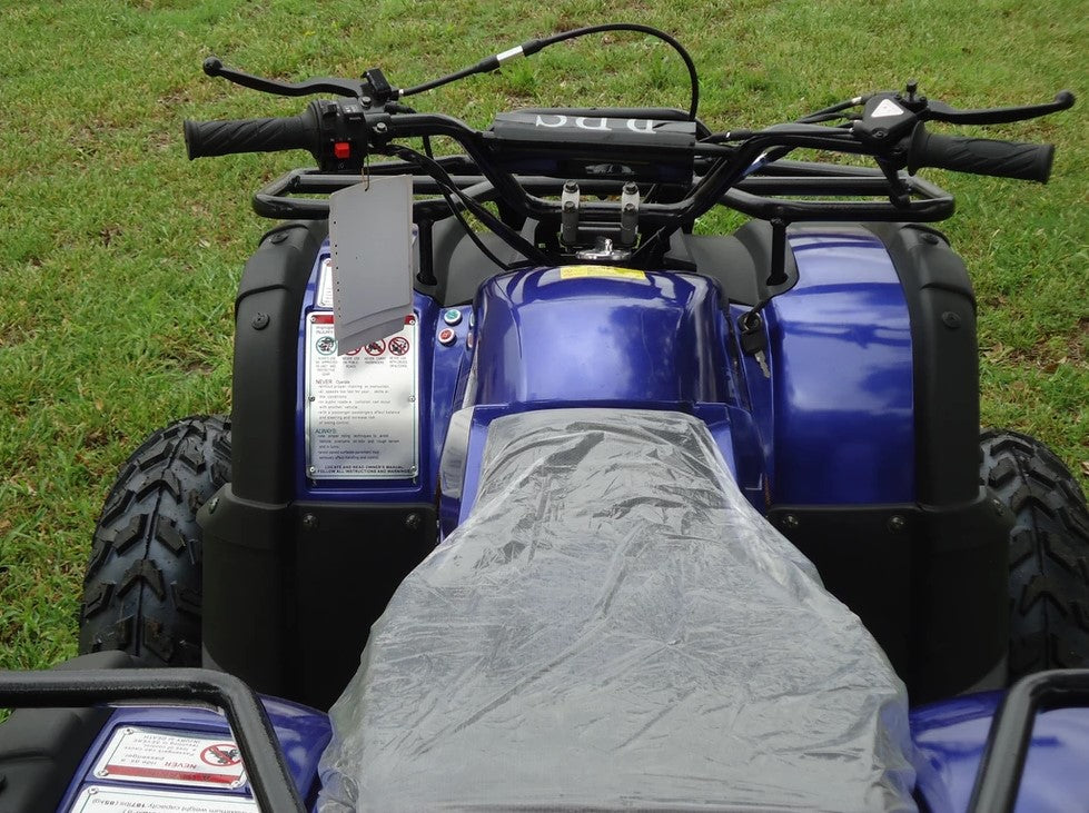RPS Desert 200 Utility 200ATV-21 Adult ATV - 149cc, Automatic, Reverse, 21" Tires, Dual Racks, LED Lights with Free Battery Charge, up to $49 value