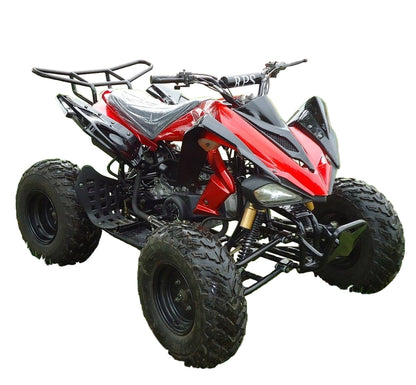 RPS Blizzard 200 Sport ATV - 200cc Full Size for Adults, Automatic with Reverse, 21-Inch Front Tires, with Free Battery Charge, up to $49 value