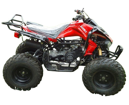 RPS Blizzard 200 Sport ATV - 200cc Full Size for Adults, Automatic with Reverse, 21-Inch Front Tires, with Free Battery Charge, up to $49 value