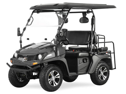 TrailMaster Taurus 200E-GX UTV Fuel-Injection-System Golf cart extended roof long roof, 4 seat with optional dump bed