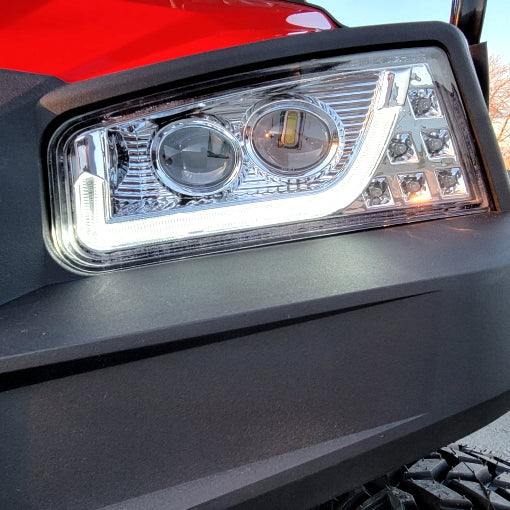 Terminator 48v Electric Golf Cart Four Seater NEW W/PLOW - Massive Rims/Tires & Optionally Fully Loaded