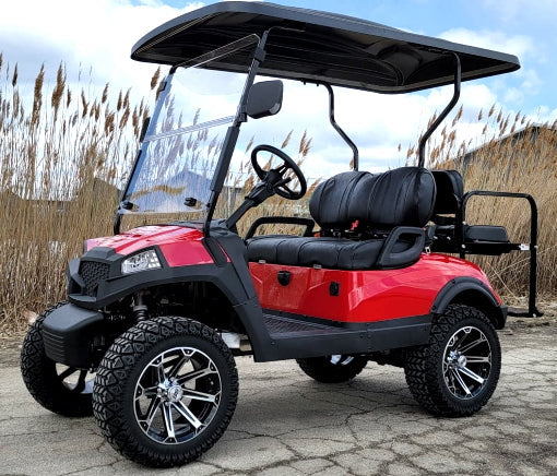 Terminator 48v Electric Golf Cart Four Seater BRAND NEW - Massive Rims/Tires Flip Seat & Optionally Fully Loaded - Cargo Edition